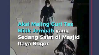 Pencurian saat sedang Sholat