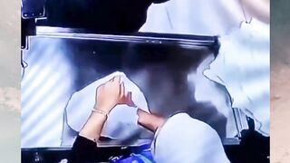 Oknum dosen meludahi seorang kasir