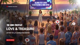 The Sims FreePlay - Love  Treasure (Listen to LJs Announcement )