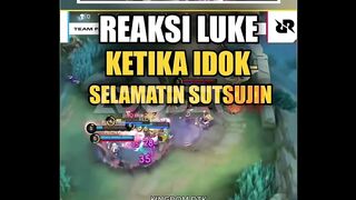 Luke sampe speechless liat Idok nyelamatin Sutsujin