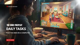 The Sims FreePlay - Daily Tasks (Play The SIM on A Computer )