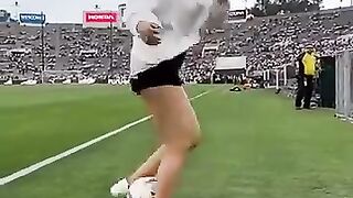Football Yoga Exercise
