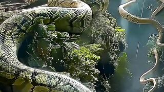 Titanoboa titanoboa snake - AI video