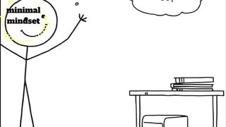 Orang hebat itu bukan yang pinter tapi yang konsisten(motivasi stickman).