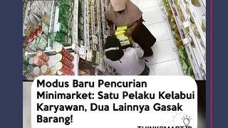 Komplotan pencurian di Minimarket
