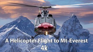A Helicopter Trip to Mount Everest Base Camp EBC at Lukla, the Worlds Most Dangerous Airport