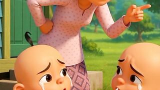 Upin Ipin  dimarahin