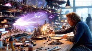 AI with Futuristic Megastructures An Extremely Realistic Perspective of the Future