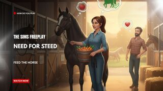 The Sims FreePlay - Need For Steed (Feed The Horse)
