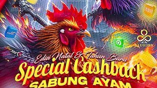 PROMOSI BOSPLAY EDISI NATAL  TAHUN BARU SABUNG AYAM 25