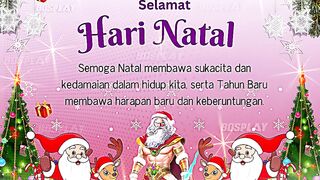 SAMBUT NATALMU BERSAMA BOSPLAY