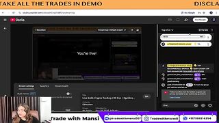 Live Gold, Crypto Trading  30 Dec  goldtrading cryptotrading bitcoin - MANSI