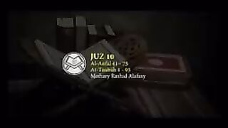 Melodious Quran Recitation Juz 10