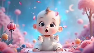 Rain Rain Go Away   Cute Baby Songs  Nursery Rhymes  Cartoon Fun