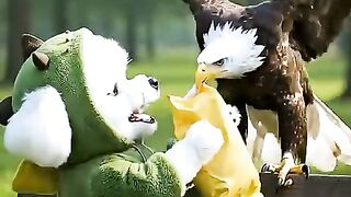 Brave Baby Puppy Saves His Little Brother from Bullying