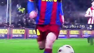 Messi iconic dribbling vs Atletico Bilbao