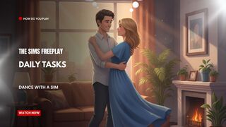 The Sims FreePlay - Daily Tasks (Dance With A Sim)