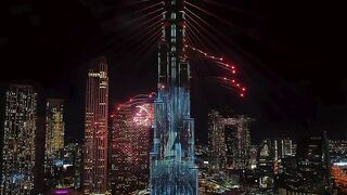 Happy new year 2026 Dubai - Compete firework Full Hd