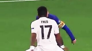 Messi didnt look at the goal once