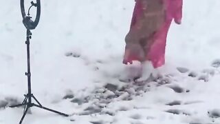 I got cold just watching this video