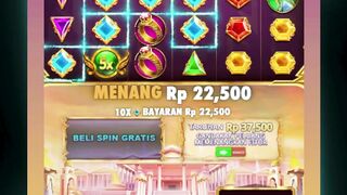 Modal 100 ribu, pulang 30 JUTA! Petir Zeus lagi royal di Gates of Olympus MESINGG emang beda!