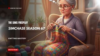 The Sims FreePlay - SimChase Season 67 ( Knitting Mastery )