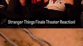 Stranger things finale theatre reaction
