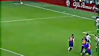 messi chip shot vs real betis