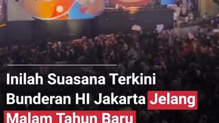 SUASANA DIBUNDARAN HI JELANG MALAM TAHUN BARU