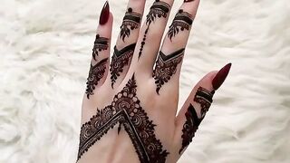 Happy New Year mehndi design of the day