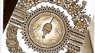 New Bright picture mehndi design bride