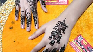 Hand mehndi design of the day
