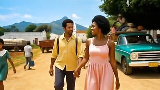 Charming couple in the city of Itapipoca in the 50s