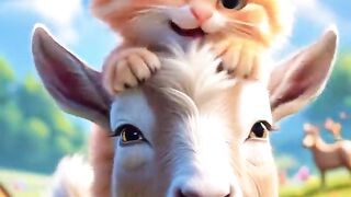Si Kucing, Si Kambing, dan Lagu Penuh Keceriaan!
