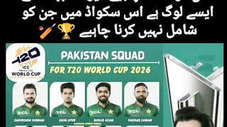 Pakistani team squad for t20 world cup 2026  shortsfeed youtubefeeds t20worldcup2026