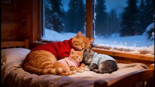 During a winter storm, Gingy saved the little owl.