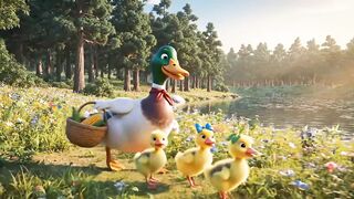 The Wild Dog is saved from a flash flood by Duck Dad!