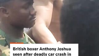 Video anthony joshua car crash x anthony joshua car crash twitter