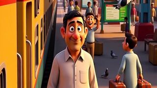 Why Travel So Far?  A Classic Desi Rickshaw Comedy   shorts ai cartoon