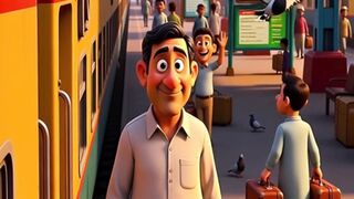 A Classic Desi Rickshaw Comedy  Why Travel So Far?   shorts ai cartoon