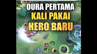 Momen Oura pertama kali nyoba hero Sora langsung emosi sendiri.