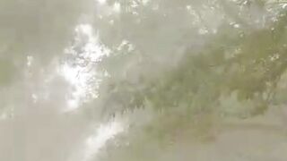 Snow in morning