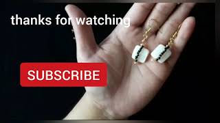 Cute earring|at home
