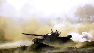 Russian Tank Shooting