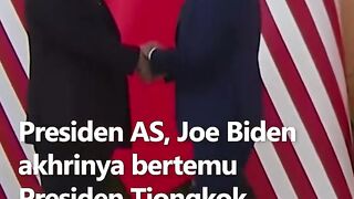 Momen Pertemuan Joe Biden Dan Xi Jinping