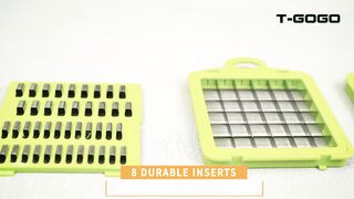 Multifunctional Vegetable Cutter Fruit Slicer Grater Shredders Drain Basket Slicers 10 In 1 Gadgets Kitchen Accessories  All In One
