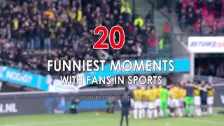 20 Funniest Moments With Fans in Sports