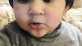 Baby playing ??cutebaby