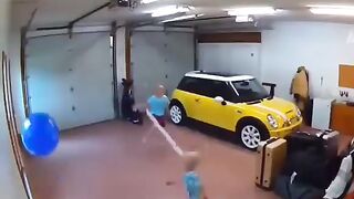 The ball getting blown up is the icing on the cake  FunnyVideos