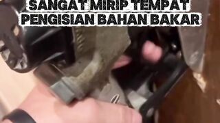 beginilah jadinya jika rumah dijadikan stasiun bahan bakar